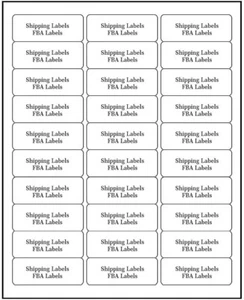 Address Labels 1" x 2-5/8" 2970 Labels Sticker Paper for Laser/Ink Jet Printer - Picture 1 of 7