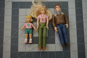 Konvolut 3 Fisher Price liebevolle Familie Puppenhaus Figuren Lot C - Bild 1 von 3