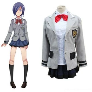 Tokyo Ghoul Kirishima Touka Costume Cosplay Seifu Uniform Anime Carnival - Picture 1 of 6