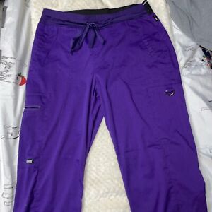 Grey’s anatomy Scrub Pants S Purple Spandex Stretch