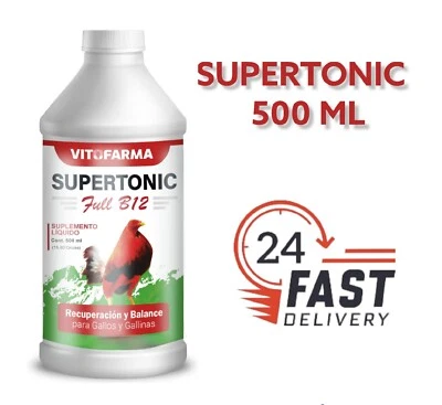 B-12 EXTRA STRENGTH For Chicken 500 ML DROPPER FOR ROOSTER/GALLOS VITOFARMA - Image 1 of 4