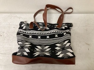 Salish Weaving Collection Indigenous Art Woven Tote Bag - Picture 1 of 6