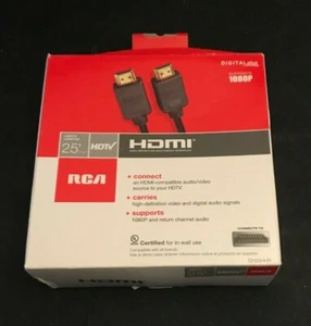 25' HDMI Cable, No DH25HHR RCA NIB - Picture 1 of 1
