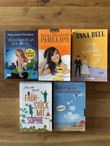 5 x lustige Romane Frauen Liebe Bücher Paket Buch Humor - Bild 1 von 6