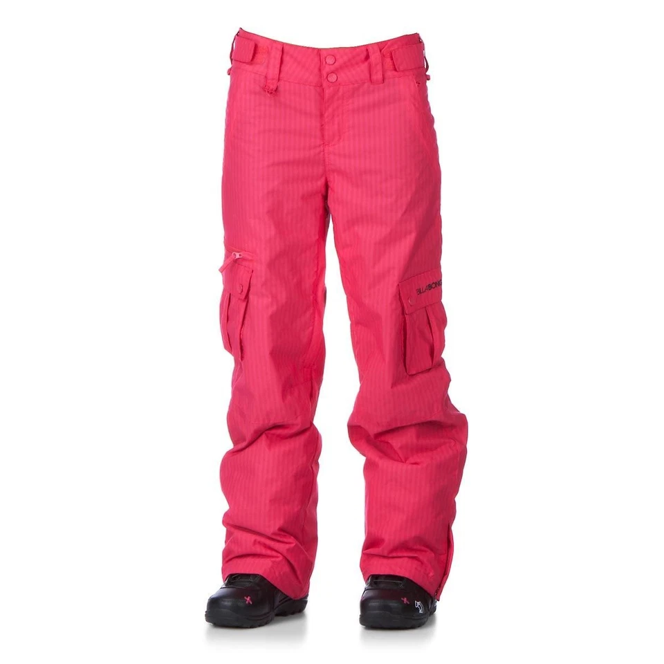 Young Girl's Billabong Lila Pink Snow Pants. Size 8, 10, 12. NWT, RRP $129.99. Foto 1 de 1