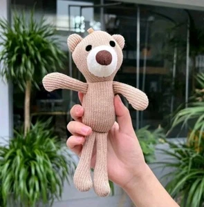 Kleiner Plüsch Teddybär Stofftier für mittelgroße Hunde, fördert die Zahngesundheit gesundes Zahnfleisch - Bild 1 von 4