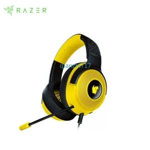 Razer x Pokémon Pikachu Kraken V3 USB Wired Gaming Headset Limited Edition - Picture 1 of 5