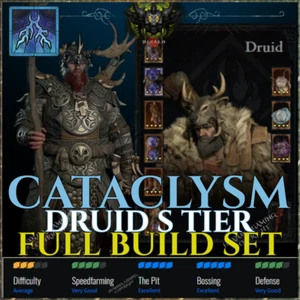 💥Diablo 4💥CATACLYSM DRUID💥 CONSTRUCCIÓN FINAL 💥TEMPORADA 9 PECADOS DE HORADRIM - Imagen 1 de 1