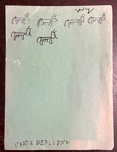 CARTER WELLBORN - MARCADOR EN PAPEL DE CABALLOS - FIRMADO FUERA DE FUERA ARTE POPULAR DEL SUR - Imagen 1 de 4
