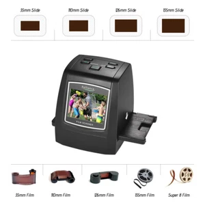 14MP/22MP Film Slide –Converts 35/135/126/110/8mm to Digital Picture U9M1 - Picture 1 of 7