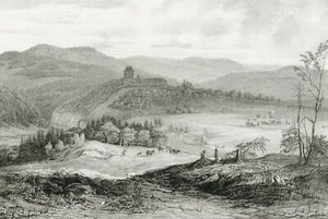 GEBIRGSGEGEND VON BLANKENBERG- Gesamtansicht - Münnich - Litho., um 1848 - Picture 1 of 2
