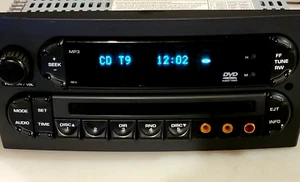 2005-2008 Chrysler Pacifica Single DVD/CD Radio Tested well - Picture 1 of 7