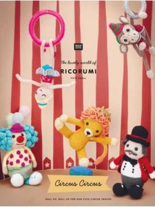Ricorumi Circus Circus Crochet Pattern Book Wool Yarn - Picture 1 of 1