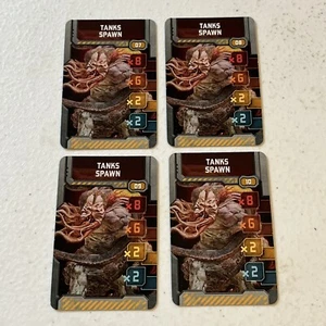 Lot of 4 Zombicide: Invader Tanks Spawn Mini-Cards (7-10) - Picture 1 of 2
