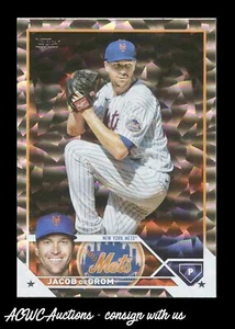2023 Topps Silver Foil #48 Jacob deGrom (New York Mets) - Picture 1 of 2