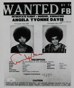 Angela Davis JSA Autogramm signed 8 x 10 Foto - Bild 1 von 3