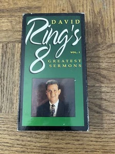 David Rings 8 Greatest Sermons Vol 1 VHS - Picture 1 of 4