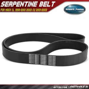 65.5 in Serpentine Belt for Mack CL 1998-2001 2003 CV 2001-2003 DMM 1999-2000 - Picture 1 of 9