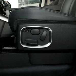 2 Stück Chrom Seitensitzverstellung Rahmen Blende für Land Rover Discovery 4 2010-2016 - Bild 1 von 6