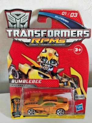 RARE 2009 TRANSFORMERS RPMS BUMBLEBEE SPEED SERIES HASBRO NEW! - Image 1 of 4