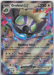 Grafaiai ex - Promo SV: Scarlet & Violet Promo Cards 100 NM - Picture 1 of 2