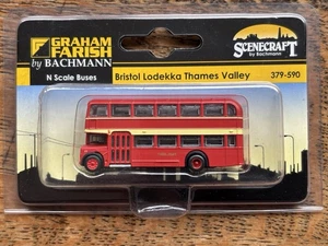 graham farish n gauge,379-590, Bristol Lodekka Thames Valley Bus, NEW UNOPENED - Picture 1 of 2