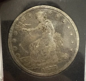 1878-S San Francisco Silber Trade Dollar 1 Dollar - Bild 1 von 4