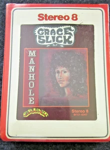 Grace Slick Manhole (Jefferson Airplane) 8 track tape New/Sealed - Picture 1 of 2