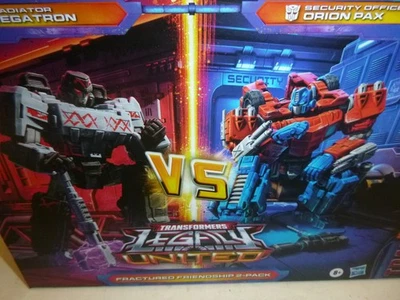 NEW Fractured Friendship Megatron & Orion Pax (MISB) Transformers Legacy United - Image 1 of 3