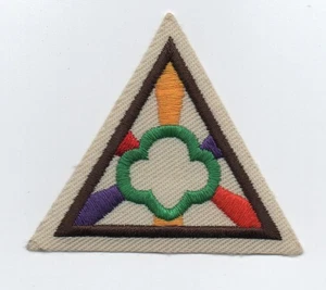 Brownie Girl Scouts,  Girl Scout Ways, Try-Its Patch, (1999), Mint - Picture 1 of 1