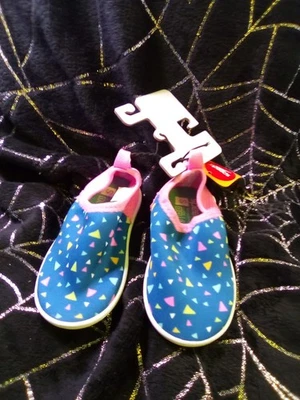 Nuevo Speedo Niños Niñas Zapatos de Agua Azul/Rosa, Niño Pequeño S (5-6) Foto 1 de 4