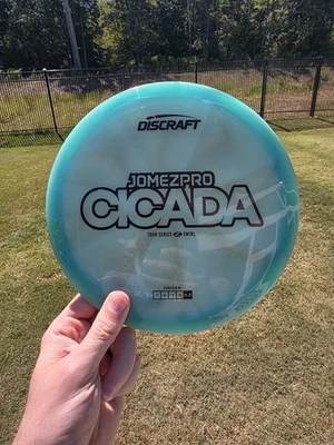 Discraft Tour Series Z Swirl Cicada - JomezPro - Disc Golf Fairway Driver - Image 1 of 2