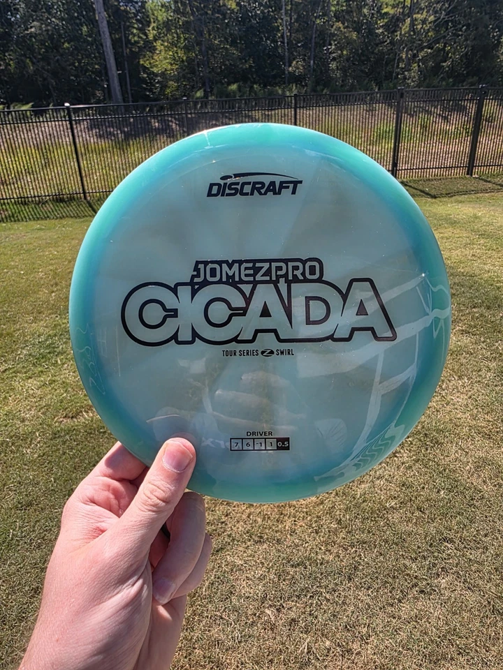 Discraft Tour Serie Z Swirl Cicada - JomezPro - Disco Golf Fairway Driver Foto 1 de 2