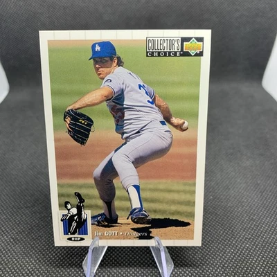 Jim Gott 1994 Collector's Choice 113 Los Angeles Dodgers Baseball Card - Image 1 of 2