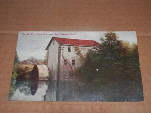 SOUTH HAVEN MICHIGAN - POSTAL DE LA ERA 1907-1915 - THE OLD PIER COVE MILL - Imagen 1 de 2