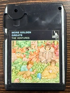 More Golden Greats The Ventures #9014 8-Track Tape Cartridge Vintage - Picture 1 of 4