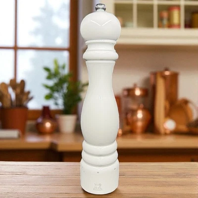 Molino de pimienta Peugeot Paris U'Select, laca blanca de 12"" (pequeño defecto) Foto 1 de 4