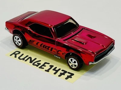 HOT WHEELS RLC MATTEL 80th ANNIVERSARY * ORIGINAL 16 * CUSTOM CAMARO * RUBY RED - Image 1 of 4