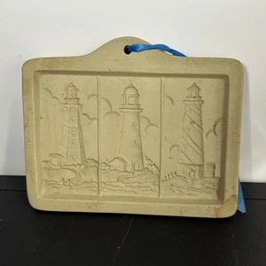 Vintage 1998 Brown Bag Cookie Art Light House Cut-Apart Cookie & Craft Mold  M1 - Bild 1 von 3