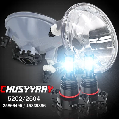 Conjunto transparente de 2 luces antiniebla para parachoques Ford Escape 2007-2012 Foto 1 de 4