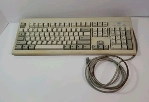 Vintage IBM Mechanical Keyboard KB-8923 PS/2 Connection Beige - Picture 1 of 19