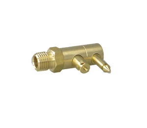 Pactrade Marine Gas Fuel Brass Tank Adapter OMC/SUZUKI Male Connector 1/4" NPT - Picture 1 of 8