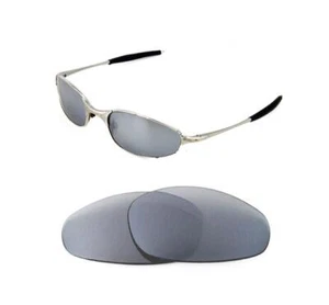 NUEVAS LENTES DE HIELO PLATEADAS PERSONALIZADAS POLARIZADAS PARA GAFAS DE SOL OAKLEY A WIRE - Imagen 1 de 5