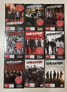 Entourage Complete Series Seasons 1-8 & Movie (DVD) Region 4 1-6 Brand New - Picture 1 of 6