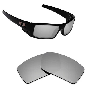 Hawkry SaltWater Proof Silver Replacement Lenses for-Oakley Gascan -Polarized - Picture 1 of 3
