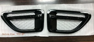 MIT GLOSS BLACK & SILVER SIDE VENT FOR RANGE ROVER L320 SPORT MODEL 2006-2009 - Picture 1 of 3
