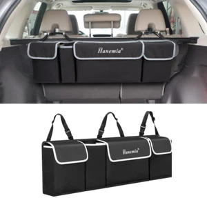 Car Trunk Organizer and Storage, Backseat Hanging Organizer for SUV, Truck, MPV, - Picture 1 of 12