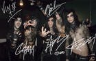 BLACK VEIL BRIDES ENTIRE GROUP AUTOGRAPH SIGNED PHOTO POSTER