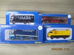 BASE TOYS 1/76 COMMERCIAL VEHICLES (4) LOT 1 Never removed from Boxes - Picture 1 of 1