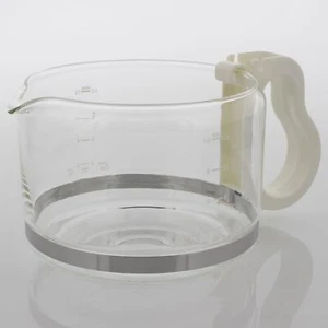 Codiac Kaffeekanne kompatibel zu Philips HD7446/70, HD7448/70 weiß Basic